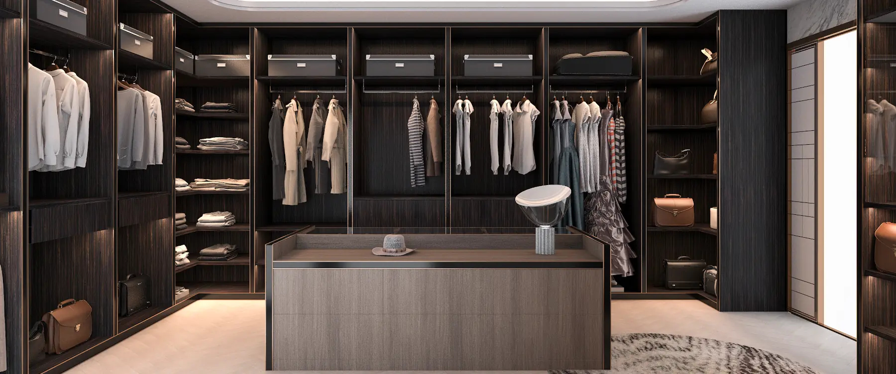 Custom Walk In Closets